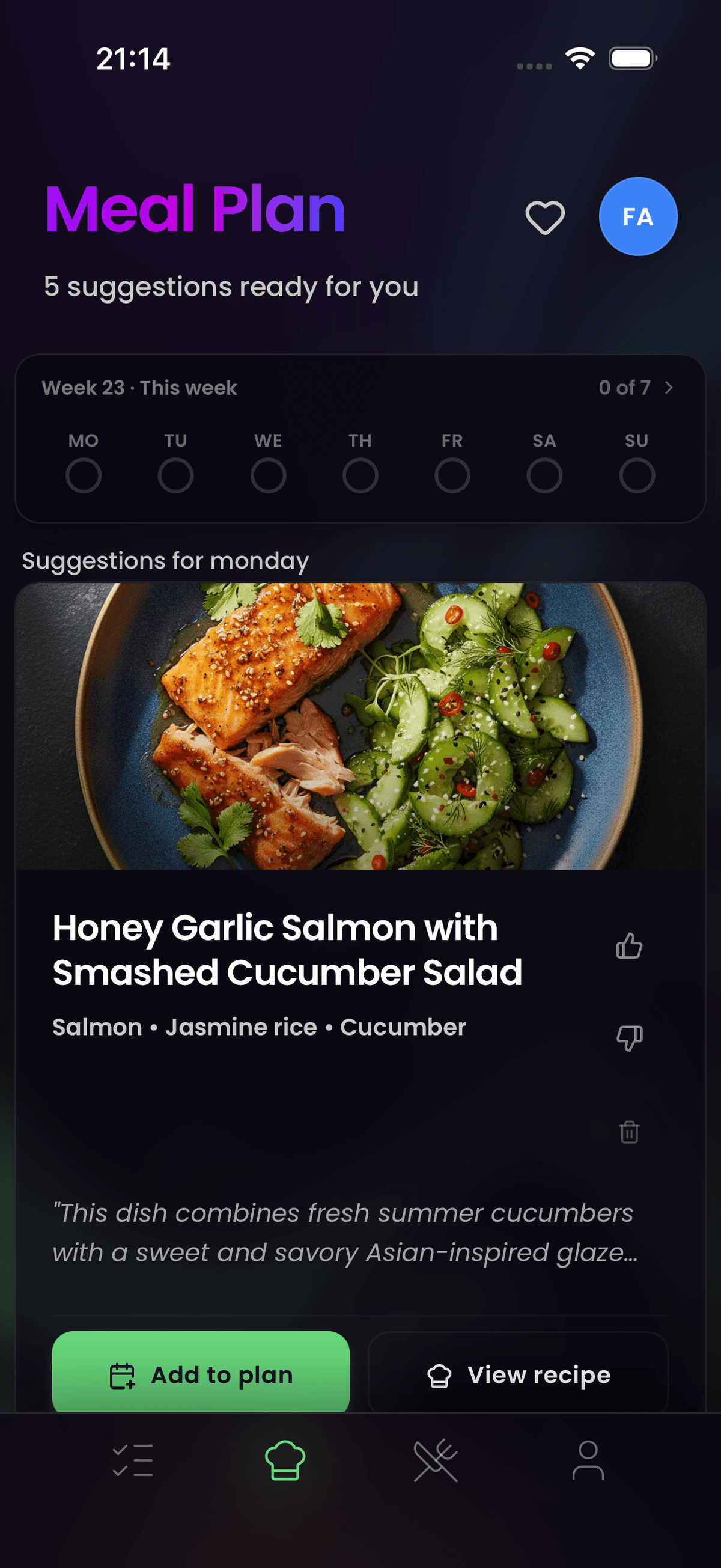 AI Dinner Planner